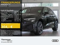 Mythosschwarz metallic Neu 2025 Audi A3 S-Line Limousine | 30.330 € (Fairer Preis)
