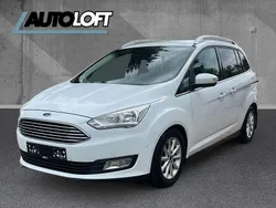 Weiß Gebraucht 2016 Ford Grand C-Max Titanium Van / Kleinbus | 8.999 € (Guter Preis)