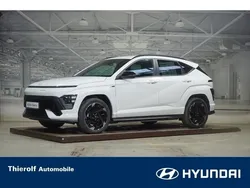 Atlas white Neu 2025 Hyundai Kona N Line SUV | 37.990 € (Fairer Preis)