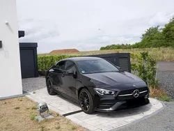 Schwarz Gebraucht 2023 Mercedes CLA200 AMG line Plus Limousine | 34.200 € (Fairer Preis)