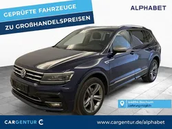Atlantic blue Gebraucht 2021 VW Tiguan Allspace Comfortline SUV | 20.207 € (Guter Preis)