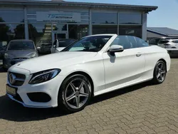 Weiß Gebraucht 2018 Mercedes C250 AMG Cabrio | 26.690 € (Fairer Preis)