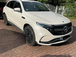 Weiß Gebraucht 2021 Mercedes EQC400 AMG line SUV | 39.990 € (Teuer)
