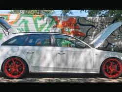 Weiß Gebraucht 2009 Audi S4 Kombi | 28.000 €