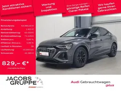 Grau Gebraucht 2023 Audi Q8 Sportback e-tron S-Line SUV | 64.980 € (Teuer)