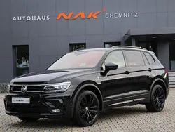 Schwarz Gebraucht 2021 VW Tiguan Allspace R-line SUV | 30.990 € (Fairer Preis)