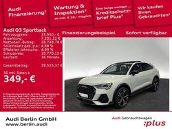 Tausilber metallic Gebraucht 2021 Audi Q3 Sportback Ambiente SUV | 35.950 € (Fairer Preis)