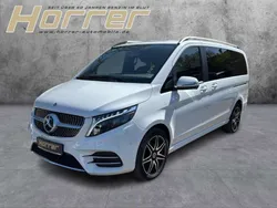 Bergkristallweiã metallic Gebraucht 2023 Mercedes V250 AMG Van / Kleinbus | 58.790 € (Fairer Preis)