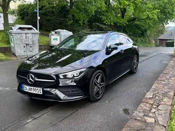 Schwarz Gebraucht 2020 Mercedes CLA250e Shooting Brake AMG line Kombi | 24.999 € (Fairer Preis)