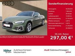 Grün Gebraucht 2024 Audi A5 Cabriolet S-Line Cabrio | 46.950 € (Guter Preis)