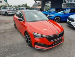 Rot Gebraucht 2021 Skoda Scala Monte Carlo Kleinwagen | 21.490 € (Etwas zu teuer)