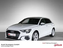 Ibisweiß Gebraucht 2022 Audi A3 Sportback e-tron Sport Limousine | 27.840 € (Etwas zu teuer)
