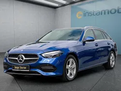 Blau Gebraucht 2023 Mercedes C300e Kombi | 37.899 € (Guter Preis)