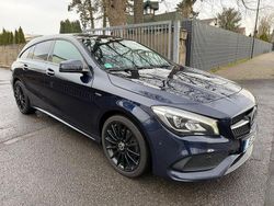 Blau Gebraucht 2019 Mercedes CLA220 Shooting Brake AMG line Kombi | 16.990 € (Guter Preis)