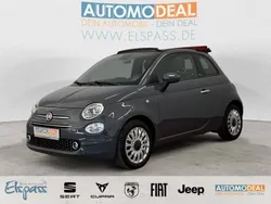 Carrara grau) (grau Gebraucht 2020 Fiat 500C Lounge Cabrio | 11.799 € (Fairer Preis)
