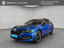 Blau Gebraucht 2022 Skoda Superb SportLine Kombi | 32.890 € (Fairer Preis)