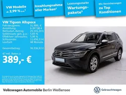 Deep black perleffekt Gebraucht 2024 VW Tiguan Allspace Life SUV | 31.989 € (Superpreis)