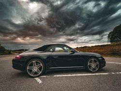 Schwarz Gebraucht 2008 Porsche 911 Carrera 4 Cabriolet Cabrio | 52.000 € (Superpreis)