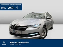 Brilliantsilber metallic Gebraucht 2022 Skoda Superb Ambition Kombi | 19.995 € (Superpreis)