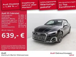 Mythosschwarz metallic Gebraucht 2023 Audi S5 Cabriolet Ambiente Cabrio | 54.989 € (Guter Preis)