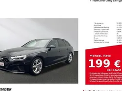 Schwarz Gebraucht 2023 Audi A4 S-Line Kombi | 39.880 € (Guter Preis)