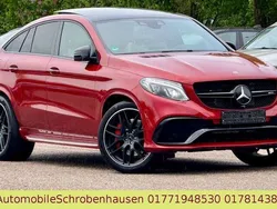 Hyacinthrot metalliclack Gebraucht 2017 Mercedes GLE63 AMG AMG Coupé | 54.999 € (Guter Preis)