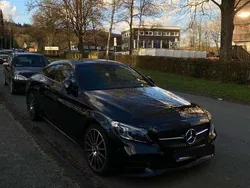 Schwarz Gebraucht 2020 Mercedes C300 AMG line Coupé | 37.500 € (Fairer Preis)