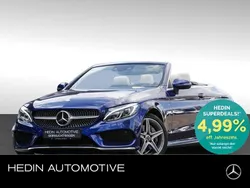 Blau Gebraucht 2017 Mercedes C400 AMG Cabrio | 39.800 € (Fairer Preis)