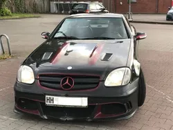 Schwarz Gebraucht 2001 Mercedes SLK320 Cabrio | 6.200 € (Fairer Preis)