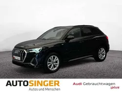 Schwarz Gebraucht 2021 Audi Q3 S-Line SUV | 38.980 € (Etwas zu teuer)