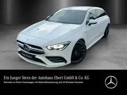 Polarweiß Gebraucht 2021 Mercedes CLA35 AMG AMG Kombi | 39.880 € (Fairer Preis)