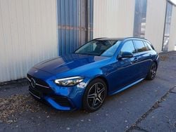 Blau Gebraucht 2022 Mercedes C220 AMG line Limousine | 27.999 € (Guter Preis)