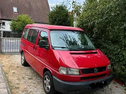Rot Gebraucht 2001 VW T4 California Van | 15.999 € (Teuer)