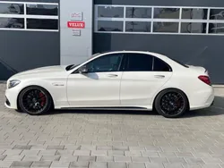 Weiß Gebraucht 2016 Mercedes C63S AMG AMG Limousine | 54.900 € (Etwas zu teuer)