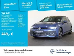 Anemonenblau metallic schwarz uni (dach) Gebraucht 2025 VW Golf VIII GTE Limousine | 47.380 € (Fairer Preis)