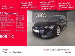 Schwarz Gebraucht 2025 Audi A3 S-Line Limousine | 35.520 € (Guter Preis)
