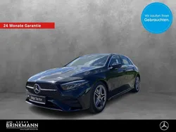 Lack kosmosschwarz Gebraucht 2024 Mercedes A200 AMG line Limousine | 31.590 € (Fairer Preis)