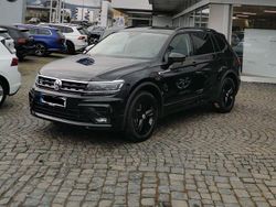 Schwarz Gebraucht 2021 VW Tiguan Allspace Black Edition SUV | 41.200 € (Teuer)