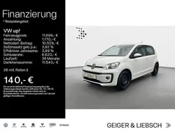 Weiß Gebraucht 2022 VW up! move up! Kleinwagen | 11.499 € (Guter Preis)