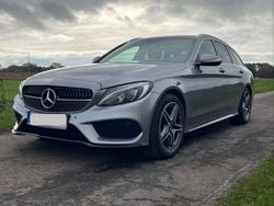 Grau Gebraucht 2015 Mercedes C220 AMG line Limousine | 13.900 €