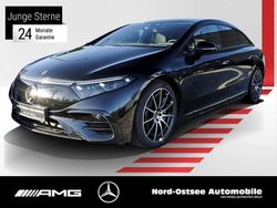 Metalliclack obsidianschwarz Gebraucht 2022 Mercedes EQS450+ AMG Limousine | 55.490 € (Fairer Preis)