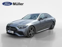 Selenitgrau Gebraucht 2022 Mercedes C300 AMG line Limousine | 40.490 € (Fairer Preis)