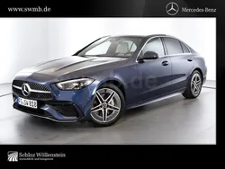 Blau Gebraucht 2025 Mercedes C180 AMG Limousine | 57.566 €