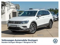 Pure white Gebraucht 2019 VW Tiguan Allspace Comfortline SUV | 26.830 € (Guter Preis)