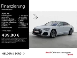 Gletscherweiß metallic Gebraucht 2024 Audi A8L Limousine | 72.880 € (Guter Preis)