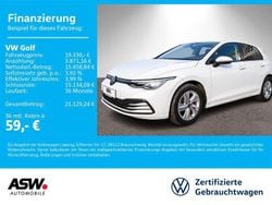 Weiß Gebraucht 2021 VW Golf Life Limousine | 19.330 € (Fairer Preis)