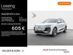 Gletscherweiß metallic Gebraucht 2024 Audi Q6 e-tron Ambiente SUV | 64.680 € (Guter Preis)