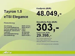 Violett Gebraucht 2025 VW Tayron Elegance SUV | 48.049 € (Etwas zu teuer)
