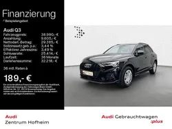 Mythosschwarz metallic Gebraucht 2024 Audi Q3 Advanced SUV | 38.990 € (Fairer Preis)