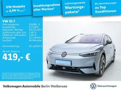 Blau Gebraucht 2024 VW ID.7 Pro Limousine | 50.689 €